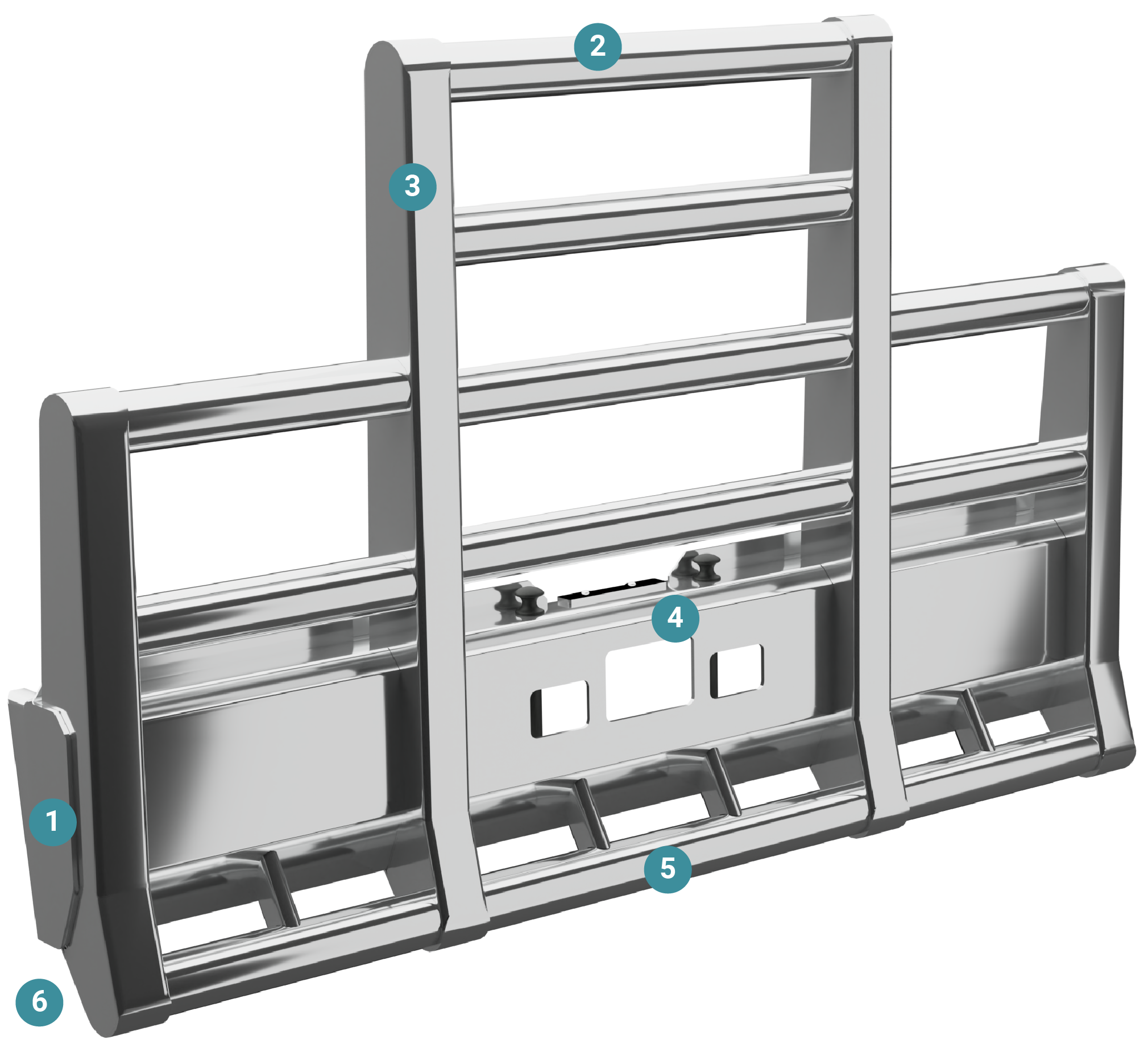 Super Road Train Truck Guards - Heavy Duty Defense