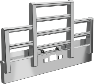 HERD PB10 BTX polished truck guard