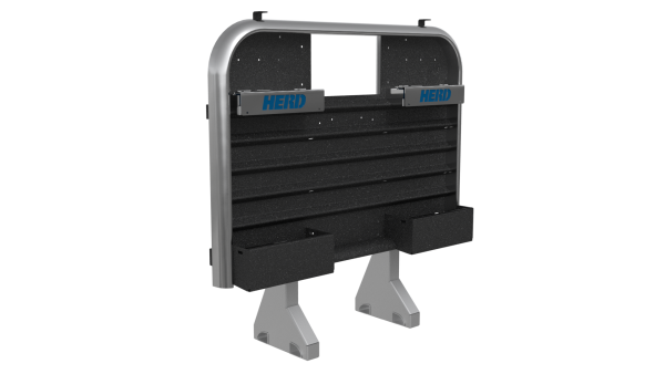 Chain Hanger Cab Rack - 68" H x 70" W, With Window