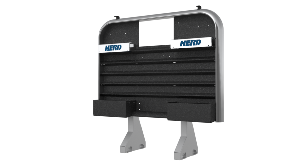 Chain Hanger Cab Rack - 68" H x 70" W, With Window - Image 2