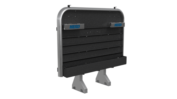 Chain Hanger Cab Rack - 75" H X 80" W, Long Tray