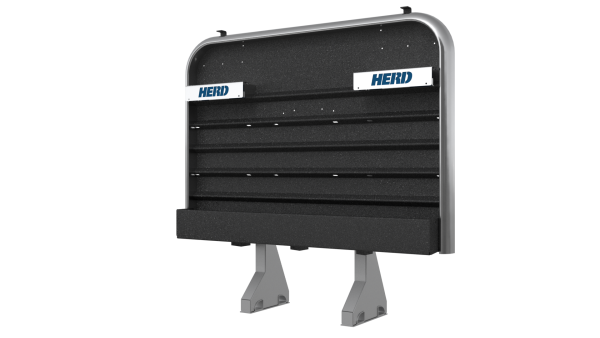 Chain Hanger Cab Rack - 75" H X 80" W, Long Tray - Image 3